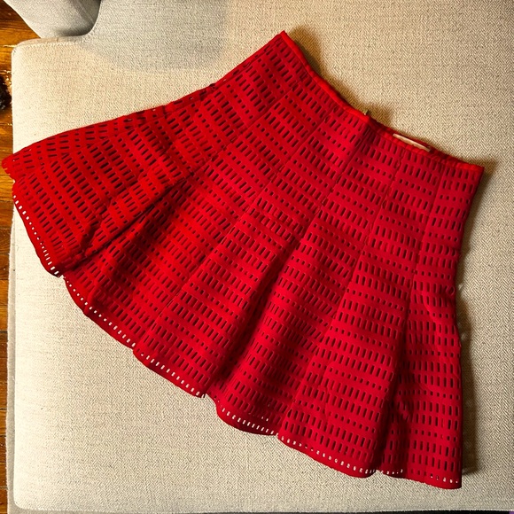 Sandro Paris Neoprene Skater Skirt - Picture 3 of 8